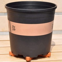 12 pièces antidérapant jardin en plastique Triangle plante Pot pieds pour fleur planteur bas support Riser