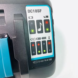 Batterie au lithium de remplacement DC18SF 3.0A à quatre ports pour outils électriques Makita 14.4V-18V Chargeur rapide original à 4 ports - Product Image 3