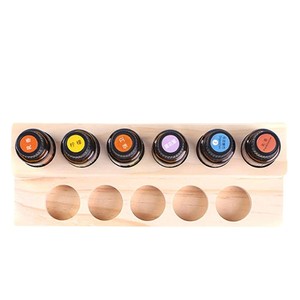 DoTERRA Essential Oil <b>Bottle</b> <b>Rack</b> Wooden <b>Storage</b> Organizer Desktop Display Stand Handmade Solid Wood - Product Image 5