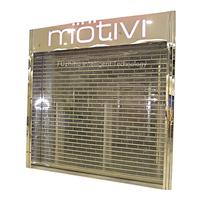 Roller Shutter Baja Komposit Tahan Api Gudang Kristal Baru |   Pintu Gulung Tahan Api untuk Garasi Bawah Tanah