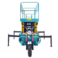 La Chine fabrique des tables élévatrices 9m 10m 11m 12m 13m 14m Tricycle élévateur à ciseaux mobile économique
