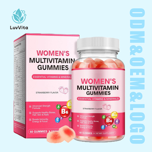 Gomitas Multivitamínicas para Mujer con Biotina, Zinc y Hierro, Favorecen el Cabello, la Piel y las Uñas, Equilibrio Hormonal y Defensa Antioxidante, ODM/OEM - Product Image 1