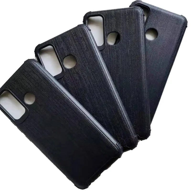 רך TPU שחור עץ טלפון מקרה עבור LG כנף אנטי-סתיו נייד טלפון מכסה עבור טלפון אביזרי רך TPU מקרים רבים אפריקה מודלים