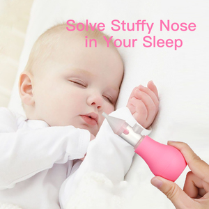 Aspirador Nasal de silicona antirreflujo para bebés, limpiador con ventosa, lavado de nariz, anit <span class=keywords><strong>reflujo</strong></span> - Product Image 5
