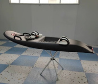 Planche de surf à moteur haute performance 110cc en fibre de carbone, moteur deux temps refroidi par eau 13HP, vitesse 58km/h pour le surf
