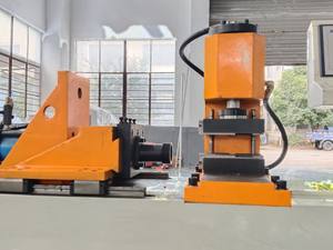 מכונות לעיצוב קצה צינורות נירוסטה לרגלי ספות רהיטים חצי-אוטומטיות - Product Image 3