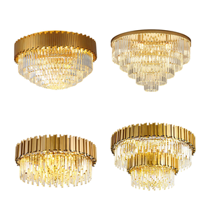 หน้าแรก <span class=keywords><strong>Luster</strong></span> โคมไฟทองกลมห้องครัวบันไดโรงแรมห้องนั่งเล่นขนาดใหญ่เพดาน LED คริสตัลโมเดิร์นจี้ไฟโคมไฟระย้า - Product Image 3