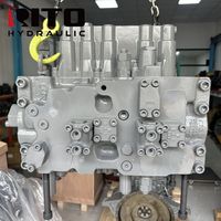 Ensemble de soupape de commande principale RITO 4606144 pour excavatrices ZX200-3 ZX210-3 ZX240-3 – Distributeur hydraulique remis à neuf pour excavatrice