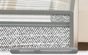 Caja de Almacenamiento Plegable Rectangular Moderna de PP de Más de 35L, Resistente al Polvo, a la Humedad y al Desgaste, Bolsa de Almacenamiento para Ropa y Edredones - Product Image 5
