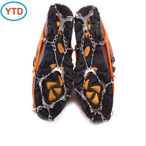 हाईकिंग ट्रैक्शन ट्रैक्शन जूते के लिए एंटी-स्लिप रबर बर्फ साफ करता है-टिकाऊ और हल्के - Product Image 6