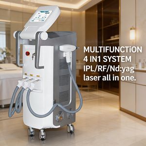 Appareil médical IPL RF Nd Yag Laser 4 en 1 pour le <span class=keywords><strong>peeling</strong></span> au carbone - Product Image 1