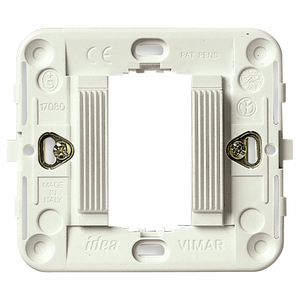 Vimar Idea Wall <b>Switch</b> Base <b>Plate</b> 8.5 In Length White Made In Italy - Product Image 1