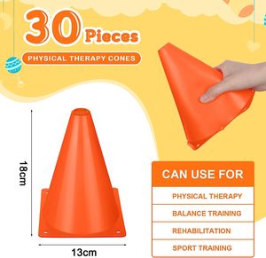 2026 Hot Selling Fitness Oefen- en trainingskegels, multicolor sport voetbalmarkeringskegels voor kinderen, buitengebruik en sportschool - Product Image 2