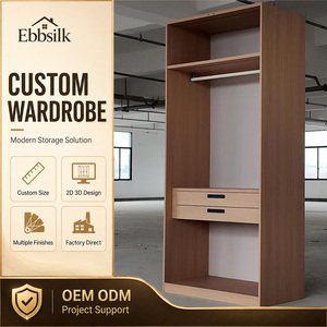 Sistema <span class=keywords><strong>Armadio</strong></span> Modulare di Lusso Moderno Personalizzato in Legno Massello di Quercia <span class=keywords><strong>con</strong></span> Cassetti per Camera da Letto e Appartamento - Produzione OEM - Product Image 1
