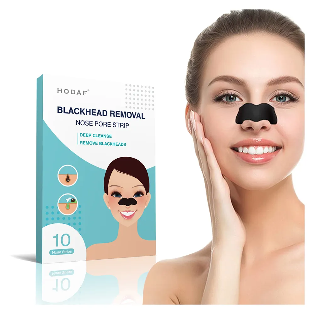 Pembersihan Mendalam Pada Kulit Hidung Strip Pori Blackhead untuk Pria