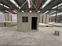Maison conteneur modulaire préfabriquée pliable en X pour habitation, maison pliable étanche, vente en gros