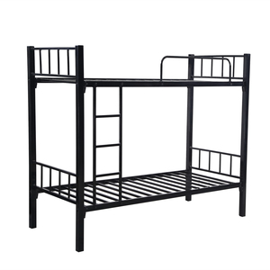 Apartment Building Use Steel Metal <b>Double</b> <b>Bunk</b> <b>Beds</b> for Sale <b>Double</b> Deck <b>Bunk</b> <b>Bed</b> - Product Image 4