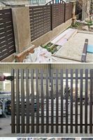 Clôture décorative en aluminium anti-rouille avec revêtement en poudre personnalisé en usine pour villa, balcon, cour extérieure