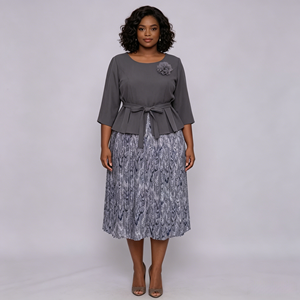 En Oferta, Vestido Largo Elegante y Formal para Mujer de Oficina, Estilo Africano, de Alta Calidad, Talla Grande - Product Image 3