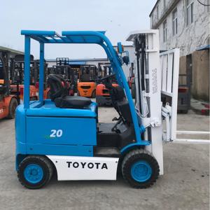 Chariots élévateurs d'occasion, chariot élévateur électrique avec pièces de rechange, haute efficacité, Toyota 1t/2t, chariot élévateur électrique d'occasion, matériel de construction d'occasion - Product Image 2