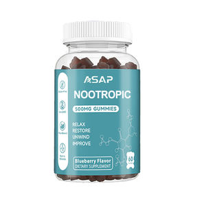 OEM Nootropic Brain Booster Gummies-Qualité Alimentaire Personnalisé ISO9001/Halal/Casher Certifié pour Adultes - Product Image 2