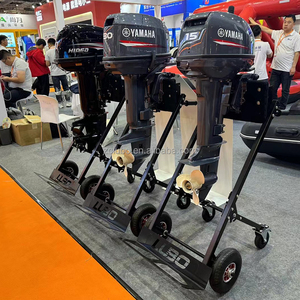 Carretilla Plegable para <span class=keywords><strong>Motor</strong></span> Fuera de Borda LUBO de Acero <span class=keywords><strong>con</strong></span> Recubrimiento en Polvo, Capacidad de 200 kg, <span class=keywords><strong>con</strong></span> Soporte para Almacenamiento de Barcos - Product Image 5