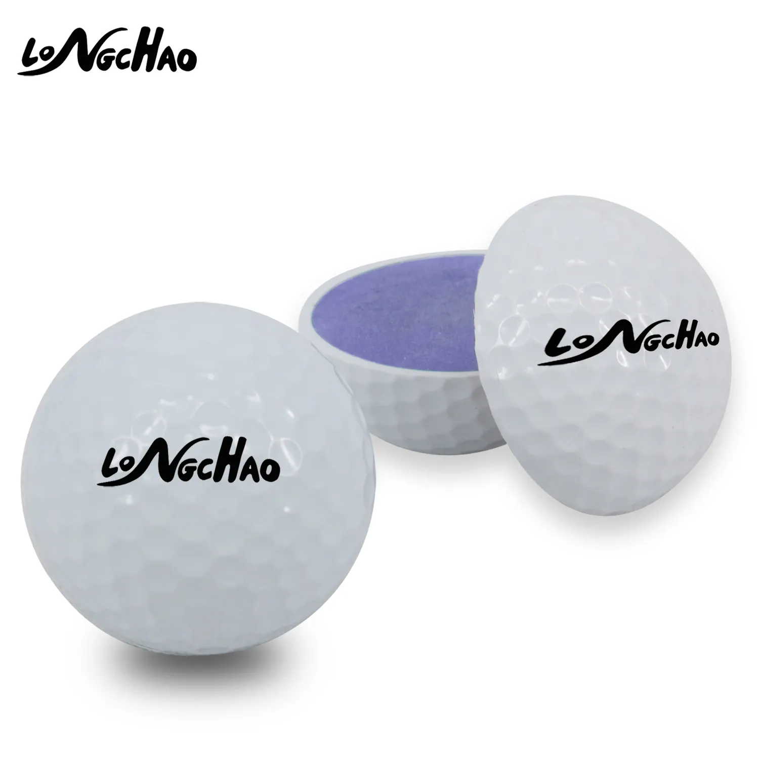 OEM заводские цены 2 3 4 штуки мячи для гольфа прочный уретан мягкий эко турнир мяч для гольфа