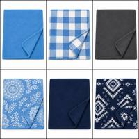 Maßgefertigte Mikrofaser-Polyester-Decke Gebürstete und Anti-Pilling Polar Fleece-Decke für Krankenhäuser