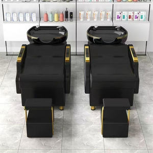 Station de lavage et fauteuil de barbier K Barber Furniture & Salon Equipment – Idéal pour les spas et salons de coiffure - Product Image 5