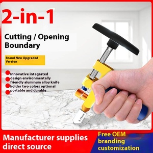 เครื่องตัดกระเบื้องกระจกแบบ2-in-1เครื่องมือตัดแบบพกพาสำหรับมืออาชีพ - Product Image 5