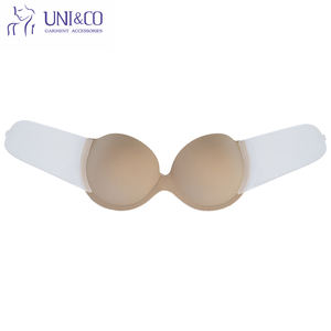 Usine en gros Push-up étanche à la transpiration sans couture Shell Style haute qualité <span class=keywords><strong>Silicone</strong></span> adhésif push-up Invisible soutien-gorge - Product Image 4