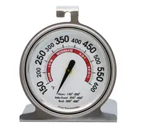 Escali Ah1 Nsf Listed Oven Safe Meat Thermometer, Silver