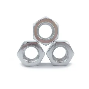 Oem Odm Din934 Carbon Staal Grote Diameter Metric Fastener Hex Hexagon Bouten En Moeren Machine Onderdelen