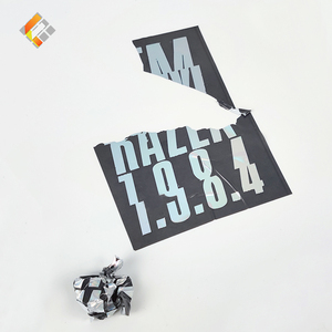 Adesivi guscio d'uovo Graffiti Blank <span class=keywords><strong>ciao</strong></span> il mio nome è divisibile etichetta adesiva distruttibile di alta qualità - Product Image 4