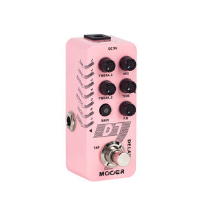 Mooer D7 Digital Delay Pedal Efecto Construido en 6 Efectos <span class=keywords><strong>Tap</strong></span> <span class=keywords><strong>Tempo</strong></span> Función Looper Loop Grabación 150S - Product Image 6