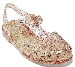 Bambini Sandali <span class=keywords><strong>Da</strong></span> <span class=keywords><strong>Spiaggia</strong></span> di Plastica Trasparente Scintillio Pattini Della Gelatina PVC Iniezione Gowalk <span class=keywords><strong>Calzature</strong></span> - Product Image 1