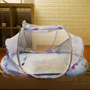 Tienda mosquitera emergente para niños con dosel para cama Producto portátil y conveniente - Product Image 2
