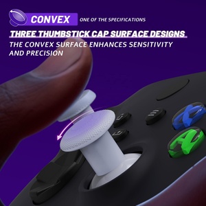 EXtremeRate ThumbsGear V3 Blanc DIY Joysticks interchangeables réglables en hauteur pour manette Xbox Series X S - Product Image 4