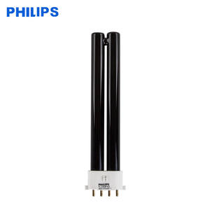 Lámpara <span class=keywords><strong>UV</strong></span> <span class=keywords><strong>Philips</strong></span> TL-S 9W/4P BLB, Lámpara de Luz Negra, Lámpara <span class=keywords><strong>UV</strong></span> Negra para Detección de Defectos en la Combinación de Colores - Product Image 6