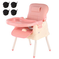 Chaise haute pour bébé en bambou Probebi, 0-12 mois, pliable, portable, XCD-1688, best-seller