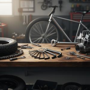 Juego de 10 llaves Allen Stanley con llaves hexagonales de anillo para herramientas de reparación de bicicletas y motocicletas - Product Image 3