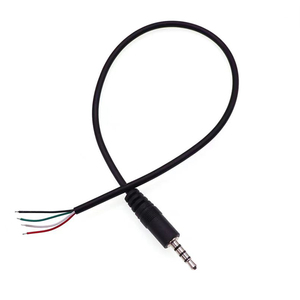 สายสัญญาณเสียงแจ็ค 3.5 มม. แบบ 90 องศา สาย AUX แบบมุมฉาก สายแจ็คภาพและเสียงแบบออปติคอลมุมฉาก สายสัญญาณเสียง 3.5 มม. - Product Image 1