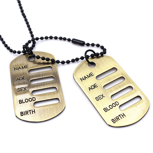 Etiquetas de perro en blanco, cadena de cuello para grabado/sublimación, etiquetas de perro huecas con cadenas/grabado, etiquetas de nombre bonitas para perro para gato - Product Image 1