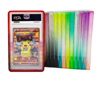 Achetez des cartes Pokémon de collection PSAGraded Guard avec panneau transparent, couleurs dégradées mixtes