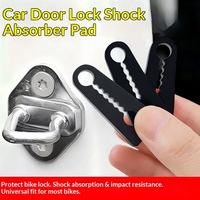 Amortisseur de serrure de porte pour Toyota Camry Corolla Vios RAV4 Prius Land Cruiser Prado, insonorisation, anti-grincement, anti-bruit, joint d'étanchéité