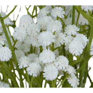 OH ARTS <span class=keywords><strong>Fiori</strong></span> Artificiali di Gypsophila Bianca Effetto Reale, All'ingrosso, in Plastica Morbida, per Decorazioni Nuziali e Riempimento Floreale - Product Image 5