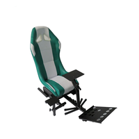 Siège de simulateur de jeu de course de voiture de mouvement pliant de vente chaude pour Playstation3 Xbox Wii Pc