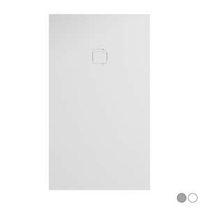 Receveur de douche Harmony rectangulaire 70 x 160 cm ciment 7036 pour salles de bain - Product Image 1