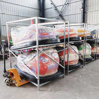Manèges traditionnels de haute qualité, fabricant chinois, voiture tamponneuse à filet pour adultes, pour parcs d'attractions intérieurs et extérieurs