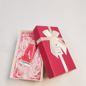Boîte cadeau en carton écologique pour bijoux, boîte cadeau de Noël avec ruban, boîte cadeau de Noël - Product Image 2